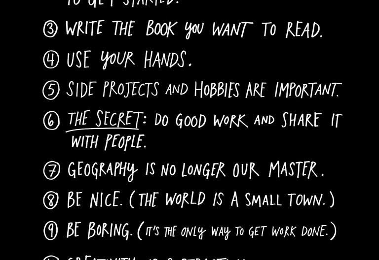 Austin Kleon: steal-like-an-artist