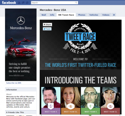 Mercedes’ Twitter-Fueled Race