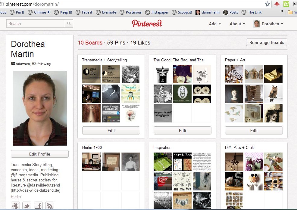 Schöne bunte Bilderwelt: Pinterest